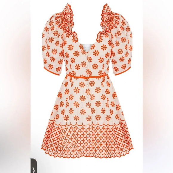 Alice McCall Floral Print Mini Dress Size: L - Picture 1 of 7